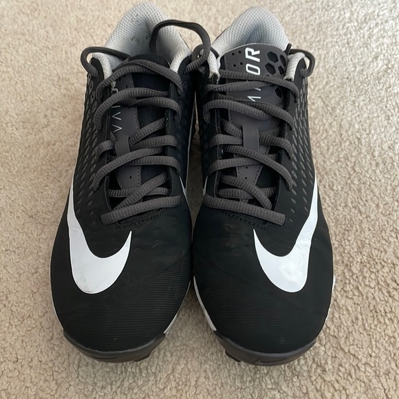 Nike Other - Nike. Boys black and white cleats. Size 5 1/2 YW.